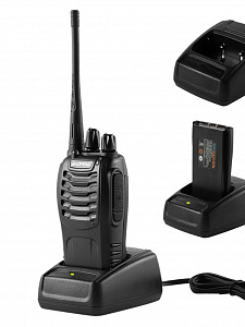 Комплект раций (радиостанций) Baofeng BF-888S (2 штуки) черные